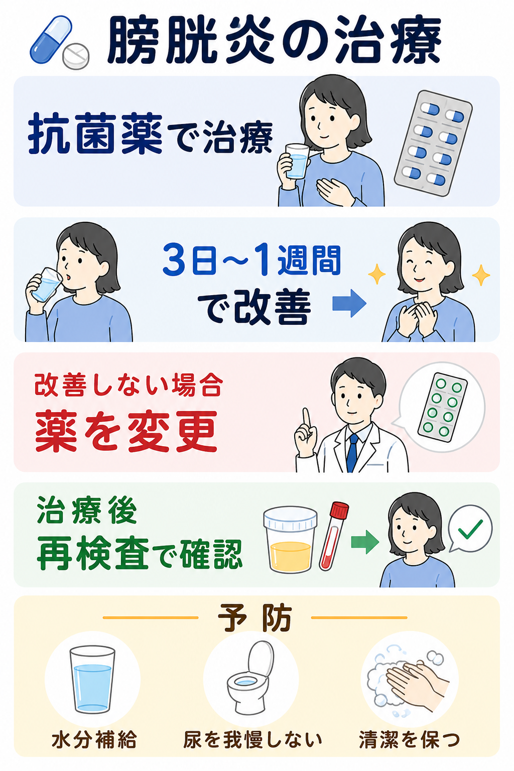 尿検査と治療